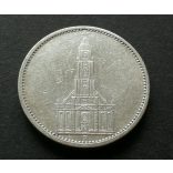 Németország 5 Márka 1934 Potsdam templom 13,9 g ezüst