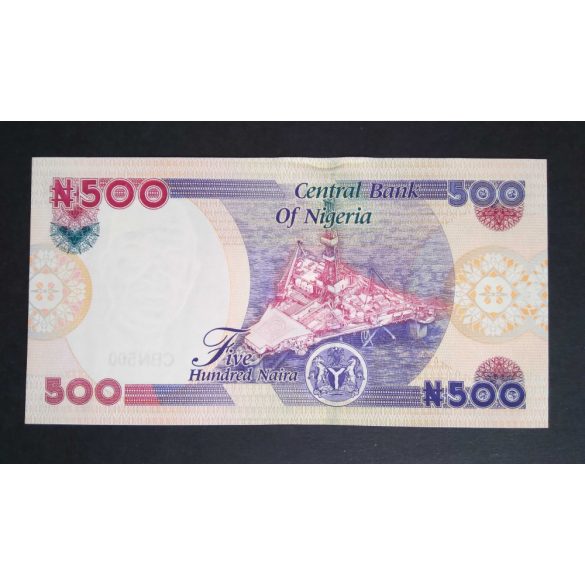 Nigeria 500 Naira 2021 UNC
