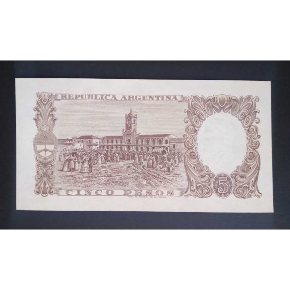 Argentína 5 Pesos 1960 aUnc+