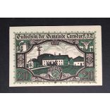 Austria 20 Heller 1920 Unc Tarsdorf