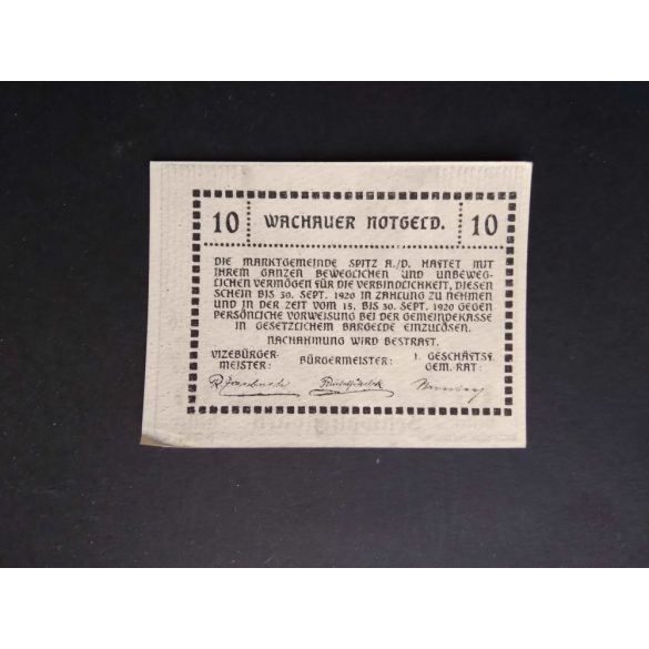 Austria 10 Heller 1920 Aunc Schwallenbach