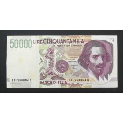 Italy 50000 Lire 1992 VF