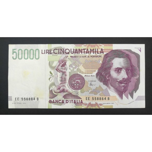 Olaszország 50000 Lire 1992 VF