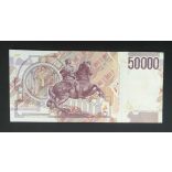 Italy 50000 Lire 1992 VF