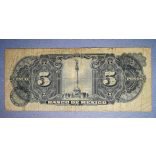 Mexikó 5 pesos 1949 F