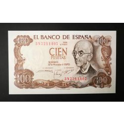 Spain 100 Pesetas 1970 UNC