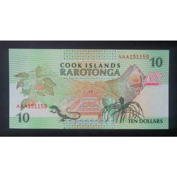 Cook Islands 10 Dollars 1992 UNC