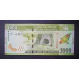 Sri Lanka 1000 Rupees 2019 UNC