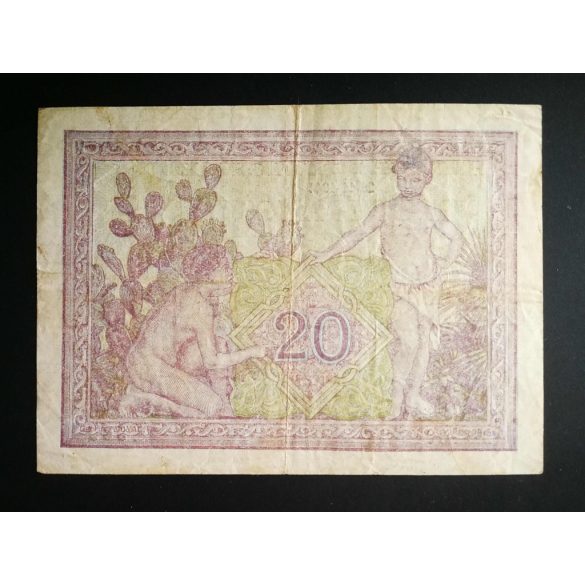 Algéria 20 Francs 1944 F