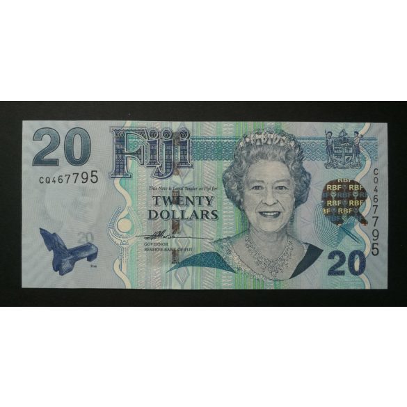 Fiji 20 Dollars 2007 UNC