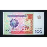 Uzbekistan 500 Sym 1999 UNC