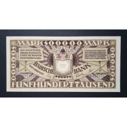 Germany 500000 Mark 1923 Unc Mannheim