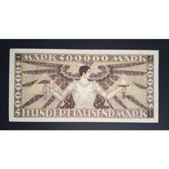 Germany 500000 Mark 1923 Unc Mannheim