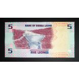 Sierra Leone 5 Leones 2022 UNC 