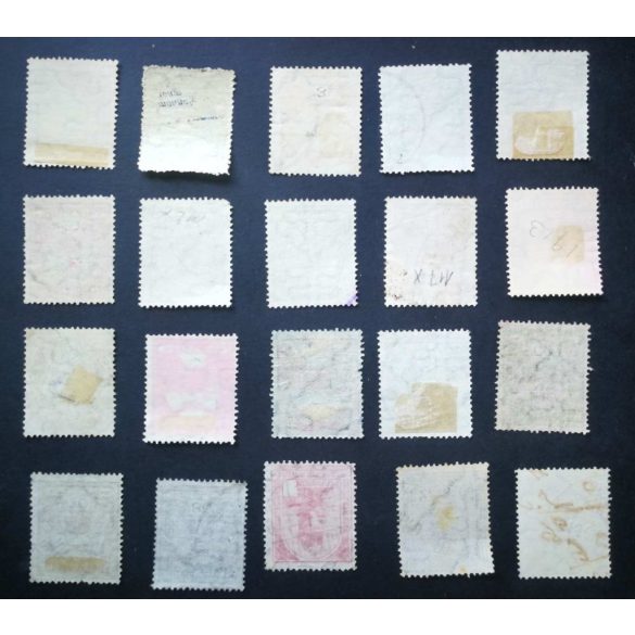 Hungary 1913 TURUL and King Franz Joseph 20 pcs perf. 15 used