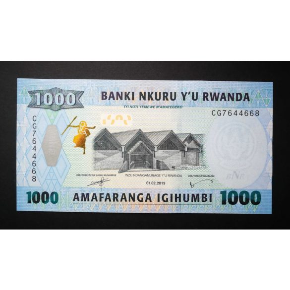 Rwanda 1000 Francs 2019 UNC