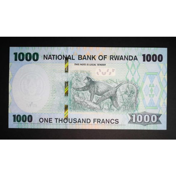 Rwanda 1000 Francs 2019 UNC