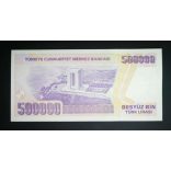 Turkey 500000 Lira 1998 Unc