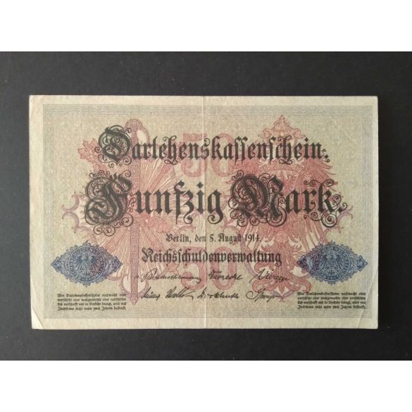 Germany 50 Mark 1914 VF+