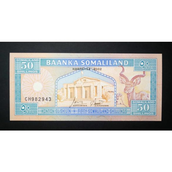 Szomáliföld 50 Shillings 2002 UNC