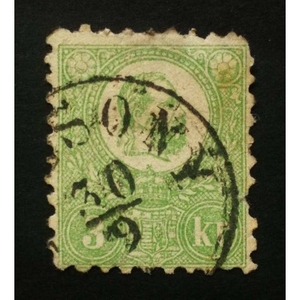 Hungary 1871 3 Kr. lithographed used (POZ)SONY