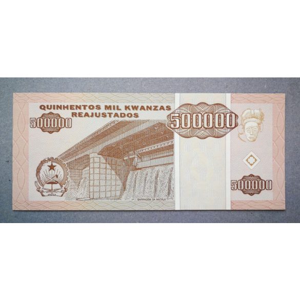 Angola 500000 Kwanzas 1995 UNC