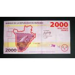 Burundi 2000 Francs 2023 Unc 