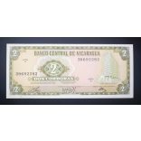 Nicaragua 2 Cordobas 1972 UNC