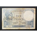 France 10 Francs 1928 F