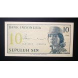 Indonesia 10 Sen 1964 UNC