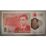Anglia 50 Pounds 2020 UNC