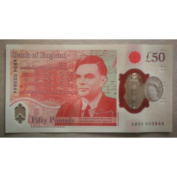 Anglia 50 Pounds 2020 UNC