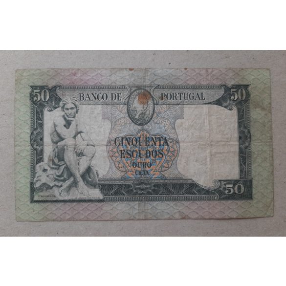 Portugália 50 Escudos 1960 F-