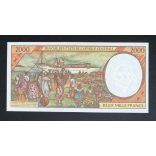 Central African States Gabon 2000 Francs 2000 UNC