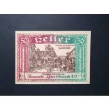 Austria 50 Heller 1920 Unc Sparbach