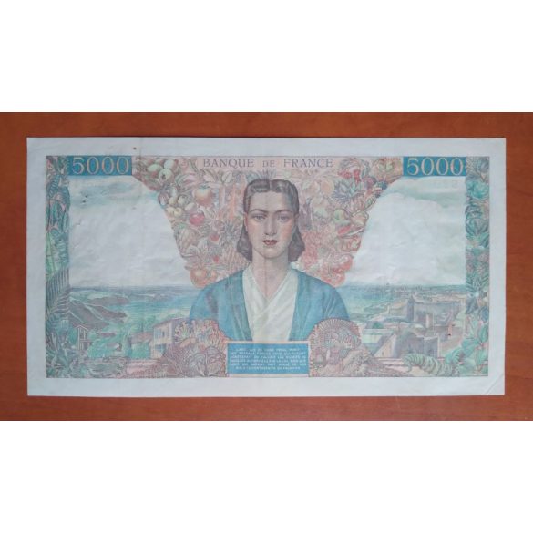 France 5000 Francs 1945 VF