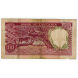 Tanzania 100 Shillings 1966 F-