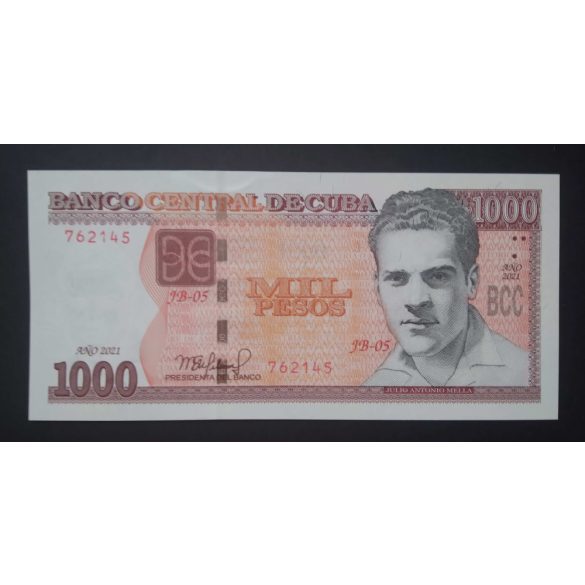 Kuba 1000 Pesos 2021 Unc 