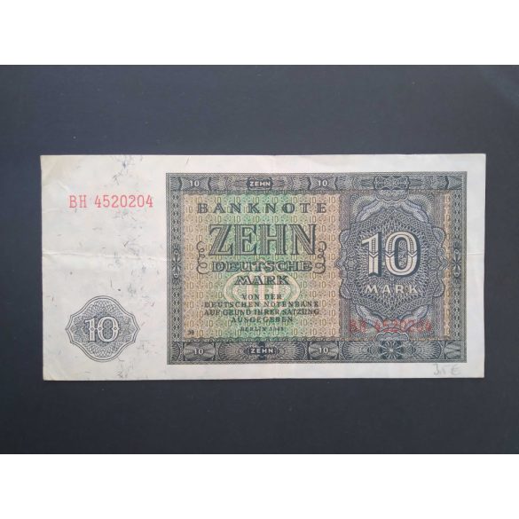 Németország 10 Mark 1948 VF 