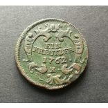 Hungary 1 Krajcár 1762 K