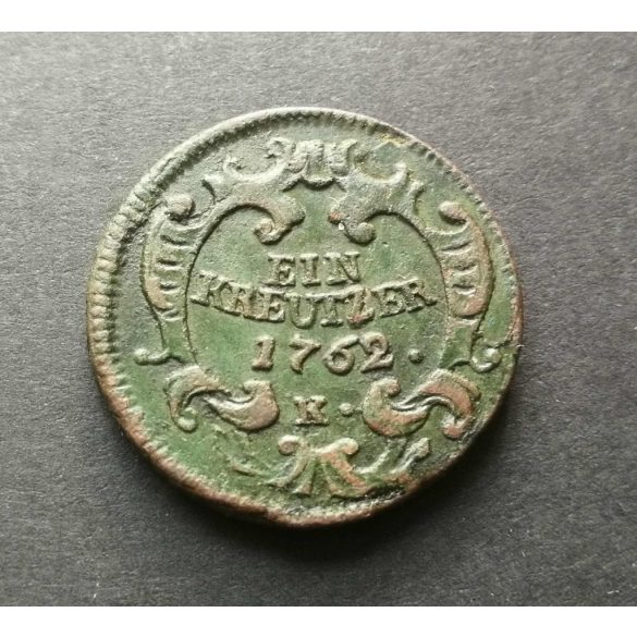 Hungary 1 Krajcár 1762 K