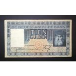 Hollandia 10 Gulden 1933 F