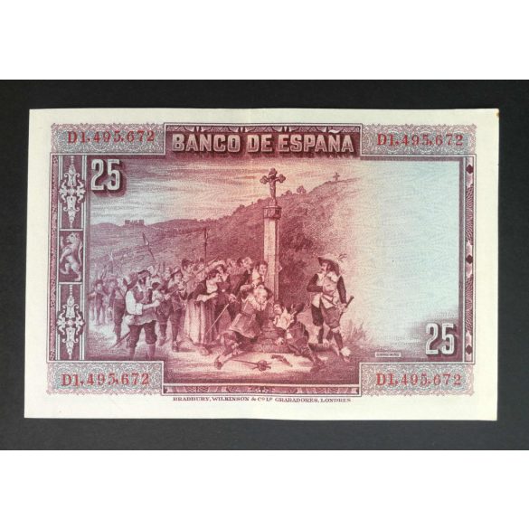 Spain 25 Pesetas 1928 XF