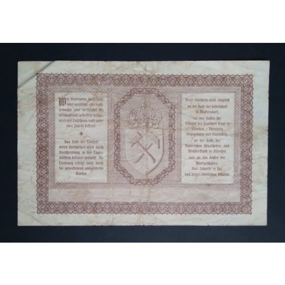 Germany 100000 Mark 1923 F Schwandorf