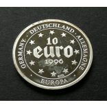 Németország 10 Euro 1996 PP 8,5 g ezüst