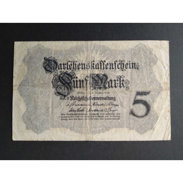 Germany 5 Mark 1914 F+