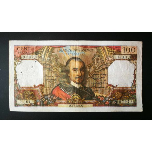 France 100 Francs 1965 F