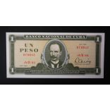 Cuba 1 Peso 1980 UNC