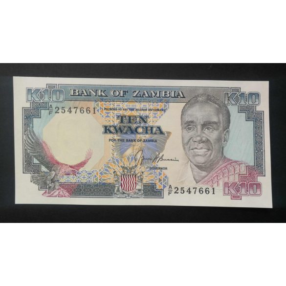 Zambia 10 Kwacha 1991 UNC