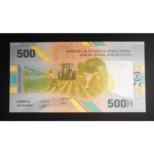 Közép-afrikai Államok 500 Francs 2022 UNC